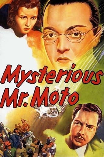 Movie poster for Mysterious Mr. Moto