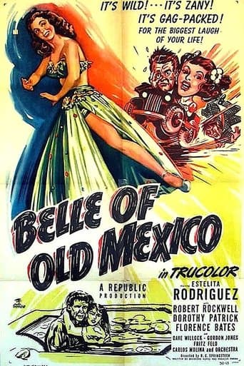 Movie poster for Belle of Old Mexico
