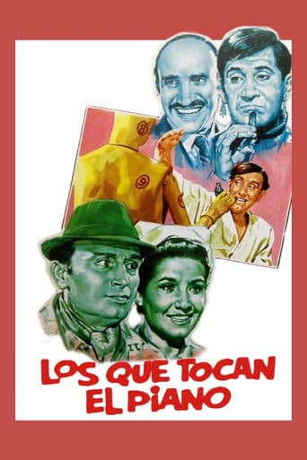 Movie poster for Los que tocan el piano
