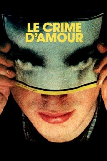 Movie poster for Le Crime d'amour