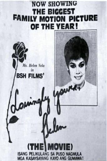 Movie poster for Lovingly Yours, Helen: The Movie