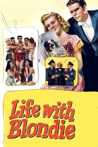 Movie poster for Life with Blondie
