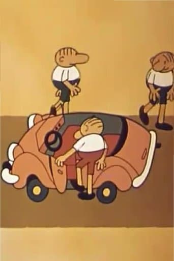 Movie poster for The Three Fools and the Automobile