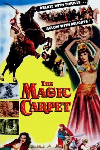 Movie poster for The Magic Carpet