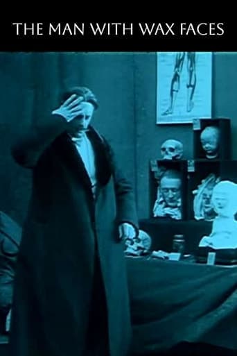 Movie poster for The Man with Wax Faces