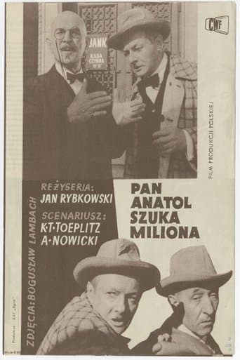 Movie poster for Pan Anatol szuka miliona