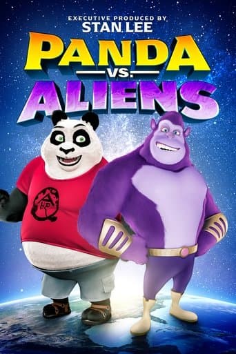Movie poster for Panda vs. Aliens