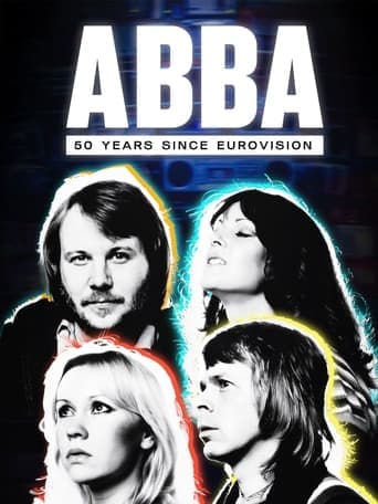 Movie poster for ABBA: 50 Years Since Eurovision