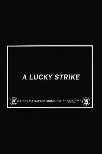 Movie poster for A Lucky Strike