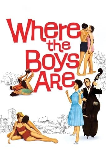 Movie poster for Where the Boys Are