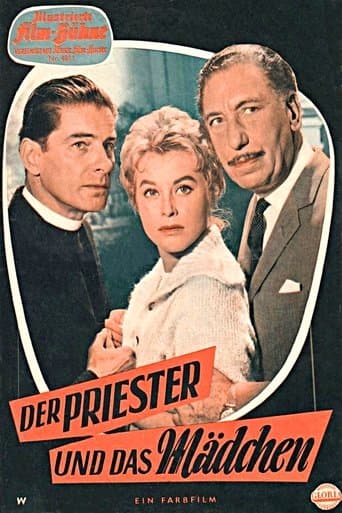 Movie poster for The Priest and the Girl