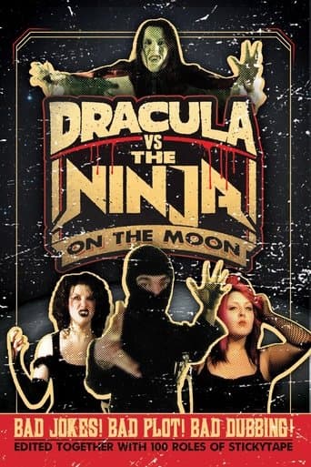 Movie poster for Dracula vs the Ninja on the Moon