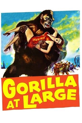 Movie poster for Gorilla at Large