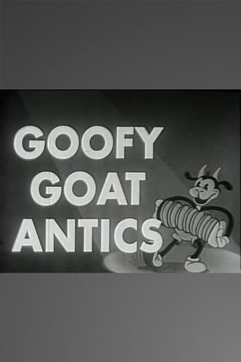 Movie poster for Goofy Goat Antics