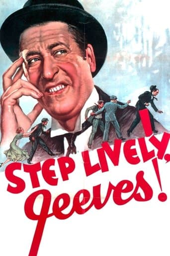 Movie poster for Step Lively, Jeeves!