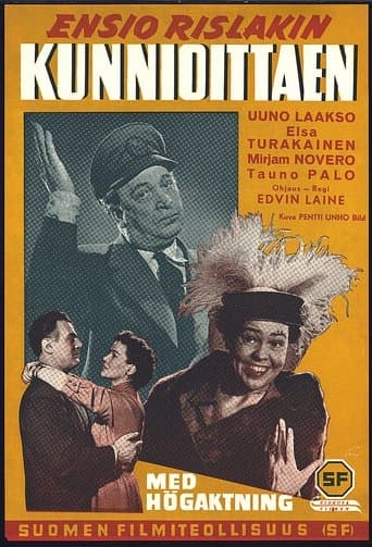 Movie poster for Kunnioittaen