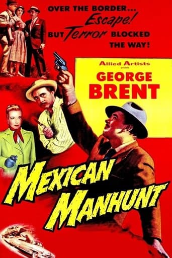 Movie poster for Mexican Manhunt