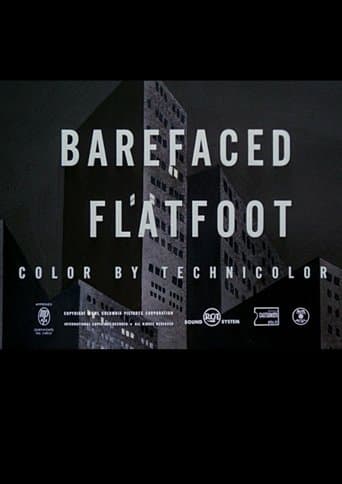 Movie poster for Barefaced Flatfoot
