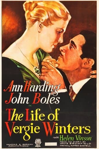 Movie poster for The Life of Vergie Winters