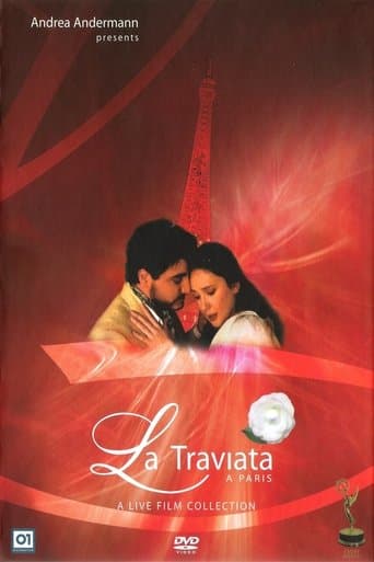 Movie poster for La traviata in Paris