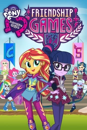 Movie poster for My Little Pony: Equestria Girls - Friendship Games