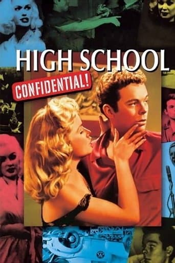 Movie poster for High School Confidential!