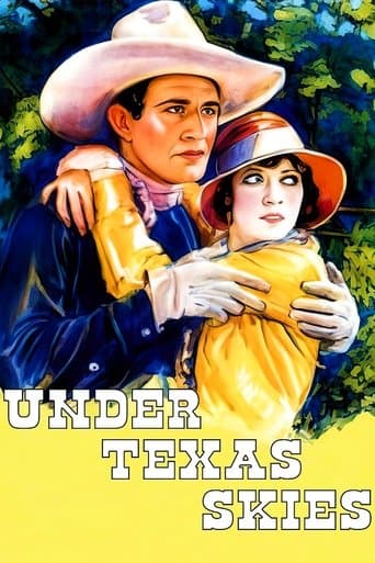 Movie poster for Under Texas Skies
