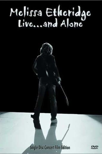 Movie poster for Melissa Etheridge Live... and Alone