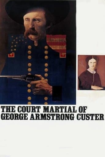 Movie poster for The Court-Martial of George Armstrong Custer