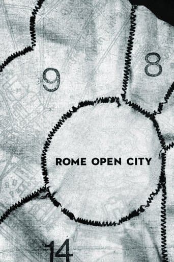 Movie poster for Rome, Open City