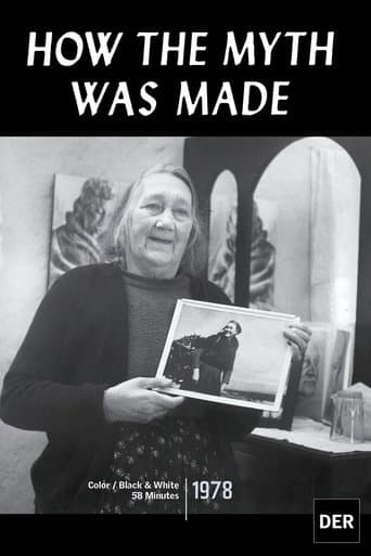 Movie poster for How the Myth Was Made: A Study of Robert Flaherty's Man of Aran