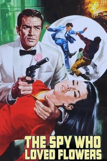 Movie poster for The Spy Who Loved Flowers