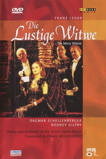 Movie poster for The Merry Widow