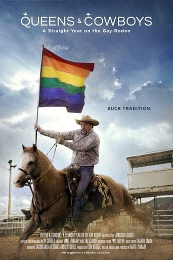 Movie poster for Queens and Cowboys: A Straight Year on the Gay Rodeo