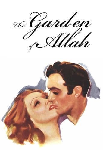 Movie poster for The Garden of Allah
