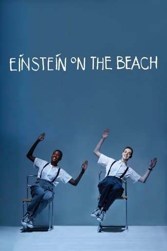 Movie poster for Einstein on the Beach