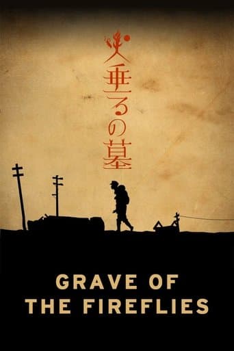 Movie poster for Grave of the Fireflies