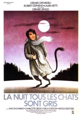 Movie poster for At Night All Cats Are Crazy