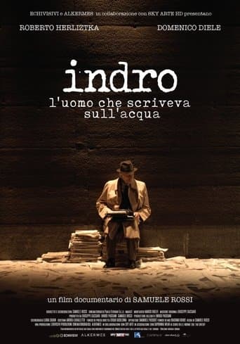 Movie poster for Indro - L'uomo che scriveva sull'acqua