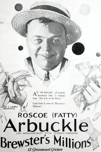 Movie poster for Brewster's Millions