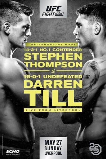 Movie poster for UFC Fight Night 130: Thompson vs. Till