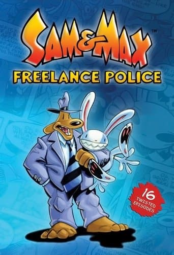 Movie poster for The Adventures of Sam & Max: Freelance Police
