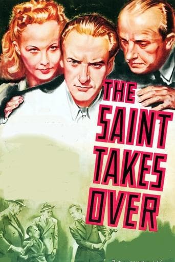 Movie poster for The Saint Takes Over