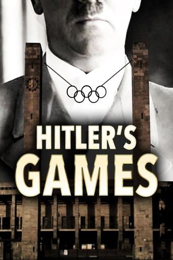 Movie poster for Hitler's Games, Berlin 1936