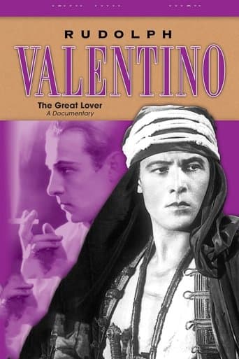 Movie poster for Rudolph Valentino: The Great Lover
