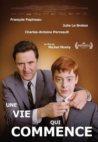 Movie poster for Une vie qui commence