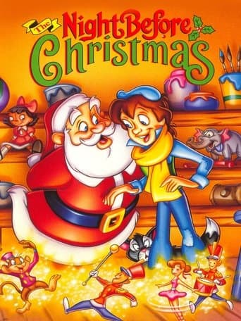 Movie poster for The Night Before Christmas