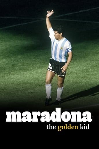Movie poster for Maradona, the Golden Kid