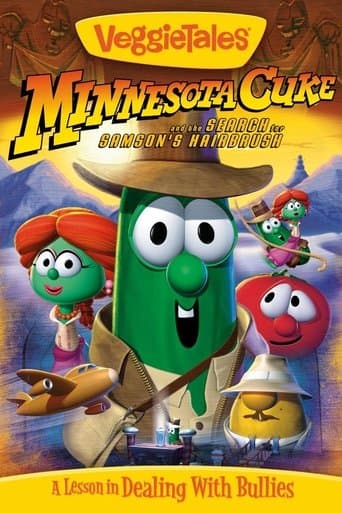 Movie poster for VeggieTales: Minnesota Cuke and the Search for Samson's Hairbrush