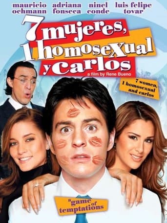 Movie poster for 7 Mujeres, 1 Homosexual y Carlos
